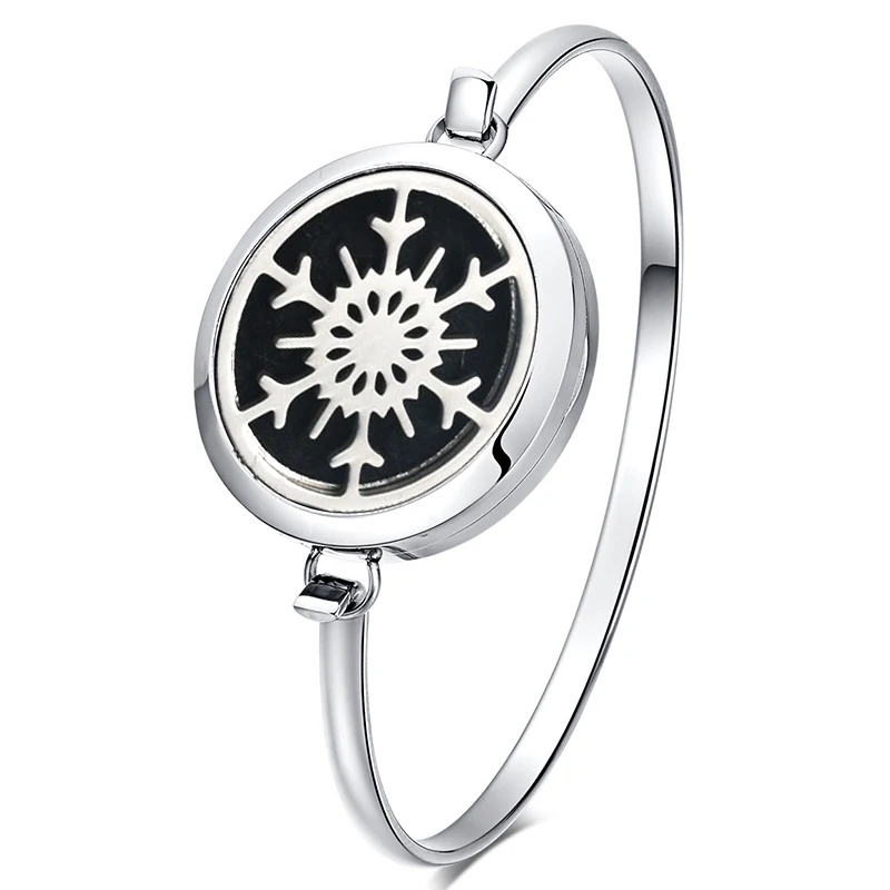 

Stainless Steel Essential Oil Aromatherapy Diffuser Bracelet Locket Fashion Jewelry Making Women 1pcs Pads