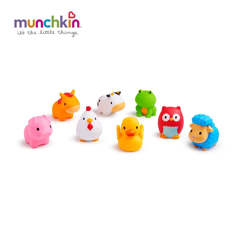 MUNCHKIN Juguetes para el agua “Animales de la granja”