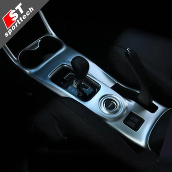 

MONTFORD Car Styling ABS Matte Internal Gear Panel Cover Trim For Mitsubishi Outlander 2016 2017 Only For Left-handed Driving