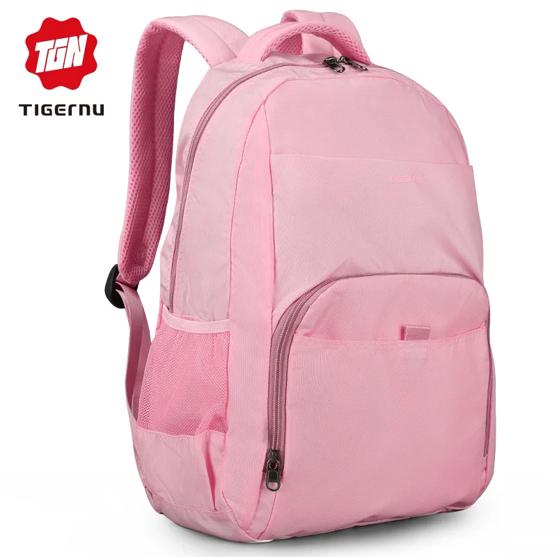 Tigernu Bookbag колледж школьный рюкзак сумка легкие складные дорожные