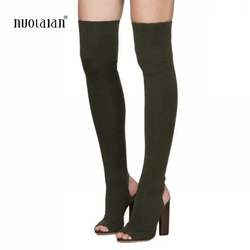 size 11 thigh high heels