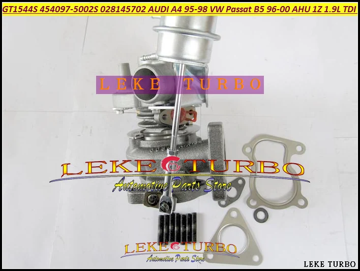GT1544S 454097 5002S 028145702 Турбокомпрессор для AUDI A4 1995 98 Volkswagen VW Passat B5 1996 00 1Z AHU 1.9L TDI|turbocharger