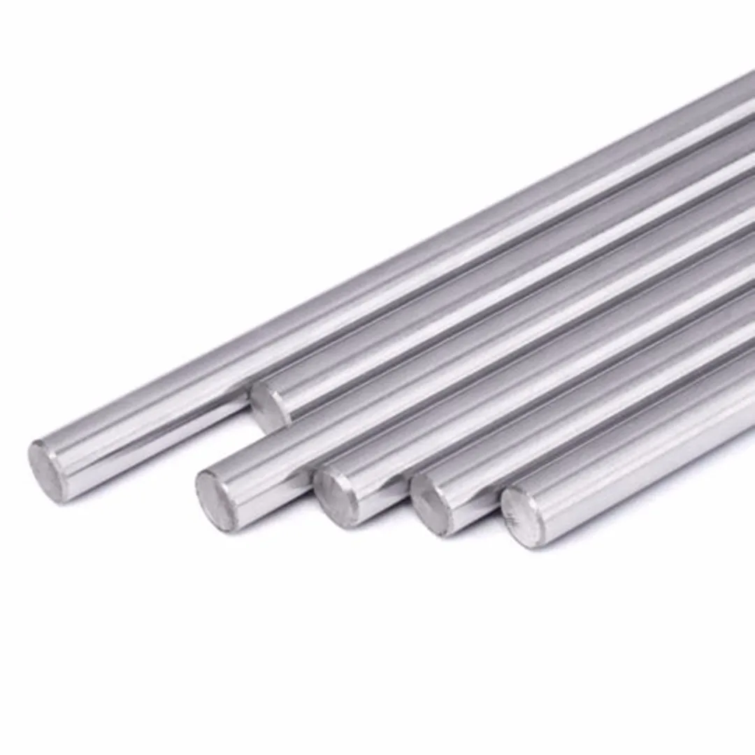

Chromed Smooth Rod Carbon Steel Linear Rail Shaft 8mm Diameter 300/400/500mm Length For CNC 3D Printer Axis