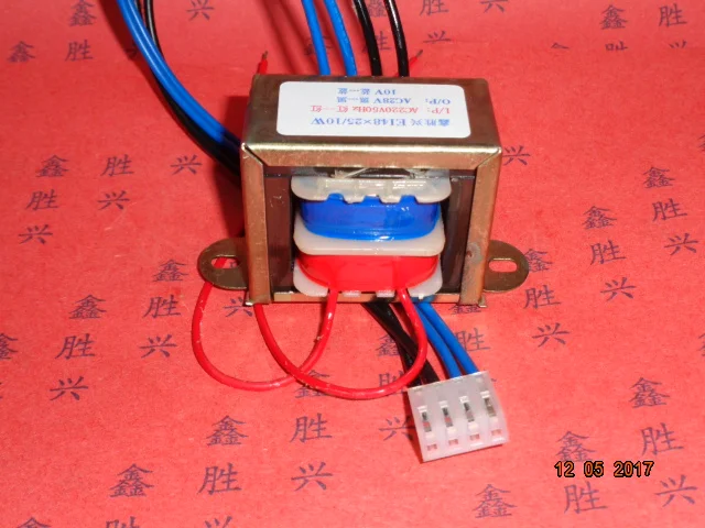 28V 10V трансформатор 220V вход 10VA EI48 * 25 штамповка лобовая плита ворота