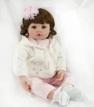 55cm Doll Vinyl Reborn Handmade Realistic Baby Dolls 22 Inch Vinyl Bebe Reborn Babies Toys for Children Gift Juguetes Brinquedos 55cm Doll Vinyl Reborn Handmade Realistic Baby Dolls 22 Inch Vinyl Bebe Reborn Babies Toys for Children Gift Juguetes Brinquedos
