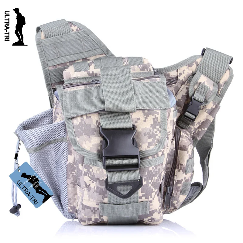 ULTRA TRI Men's Military Tactical Bags Outdoor Sport Camouflage Molle Tactical Messenger