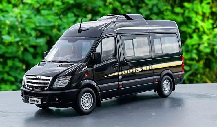 Модель из сплава 1:24 весы Kinglong Higer BEV чистый Электрический Transit Bus литье под