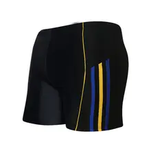 Полосатые мужские плавательные трусы дышащие мужские плавки, боксёры для плавания трусы Sunga Gym пляжные шорты купальник с заниженной талией для мужчин