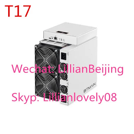 

New stock AntMiner T17 42T Asic Miner Sha256 Bitcoin BCH BTC Mining machine bitmain T17 with PSU power supply