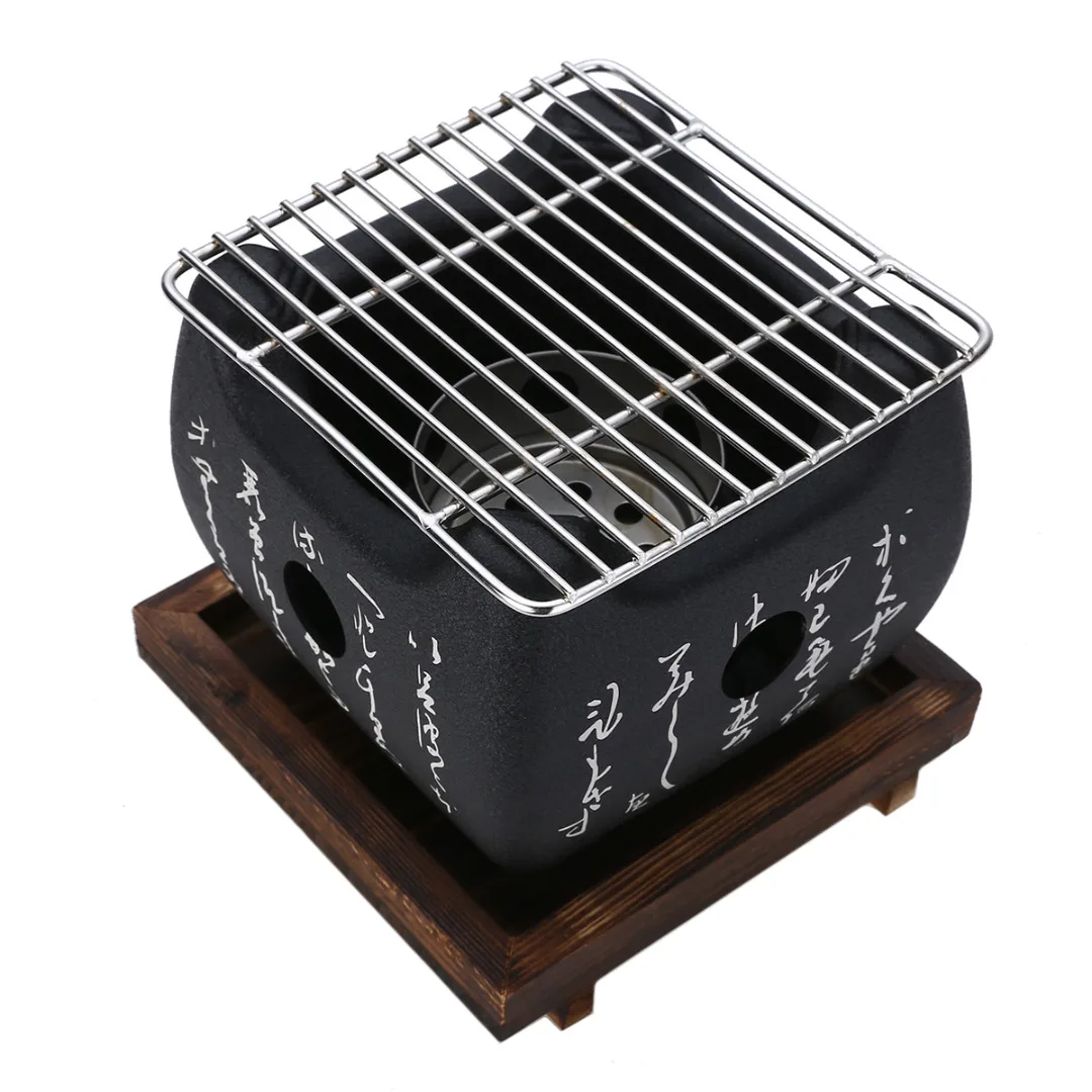 1pcs Portable Food Carbon Furnace Barbecue Stove Cooking Oven Alcohol Household BBQ Grills Mayitr
