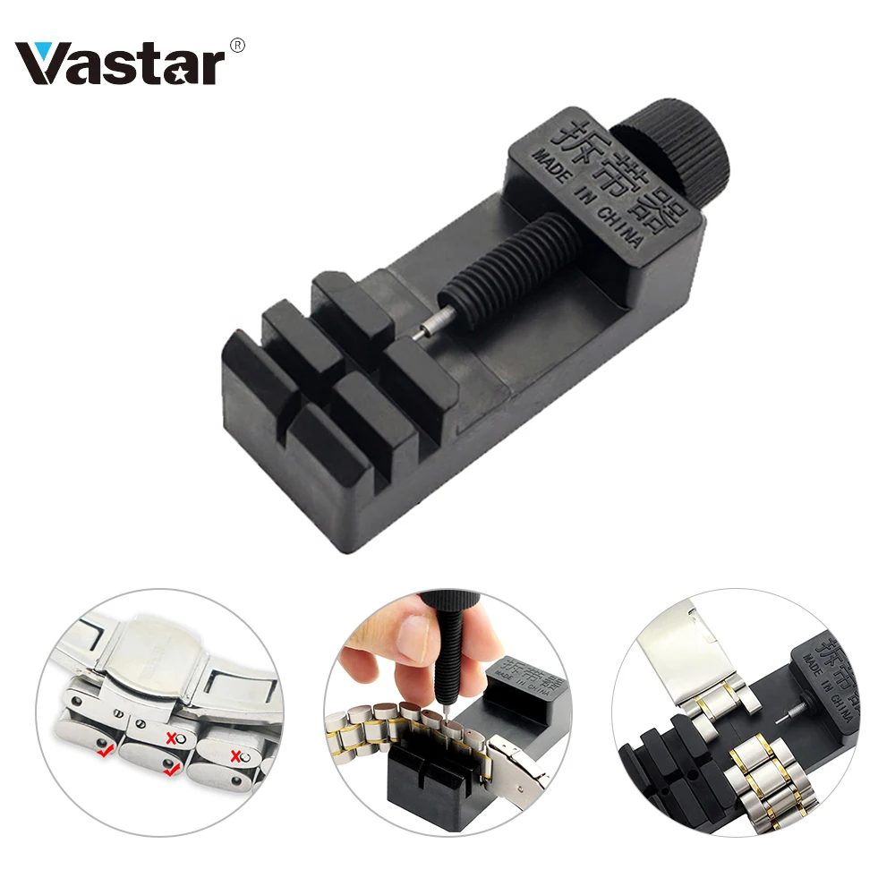 

Vastar Watch Band Link Chain Pin Remover ABS Repair Tool Adjusting Slit Strap Bracelet Band Link Pins Watchmaker Strap Tools