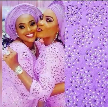 

unique David-51431 guipure lace fabric with beads french lace fabric top quality