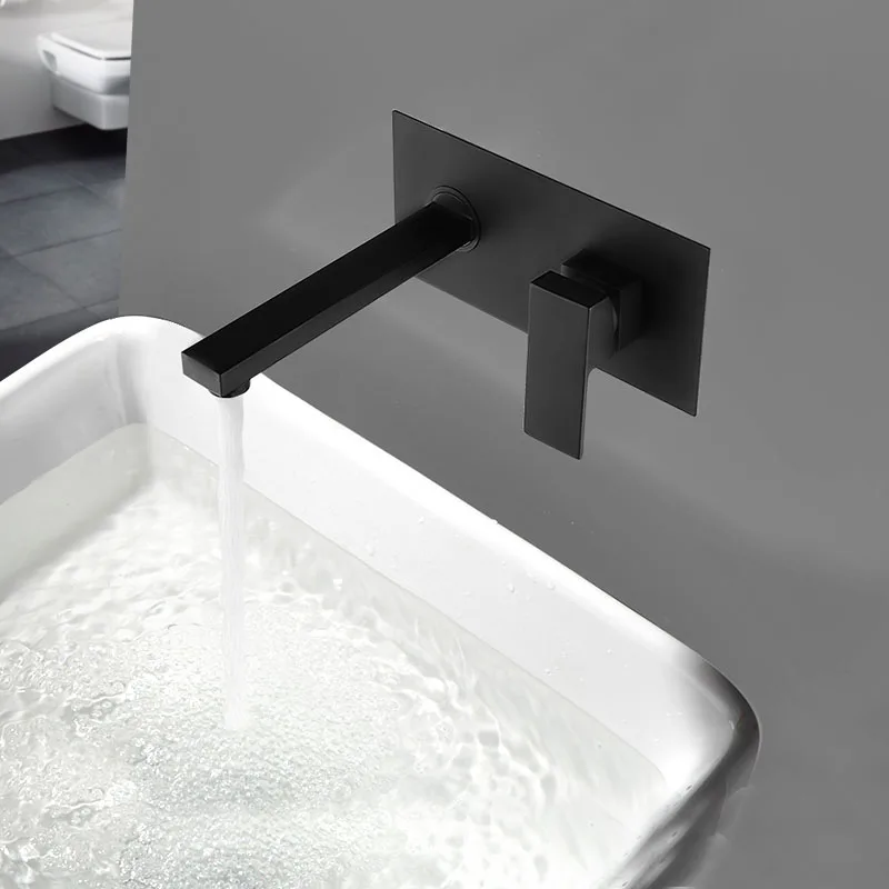 عالية الجودة مربع أسود نمط حمام دش حوض الحائط بالوعة حوض خلاط صنبور فيلس الحمام الغرور صنبور صنبور B 6201 عالية الجودة مربع أسود نمط حمام دش حوض الحائط بالوعة حوض خلاط صنبور فيلس الحمام الغرور صنبور صنبور B 6201