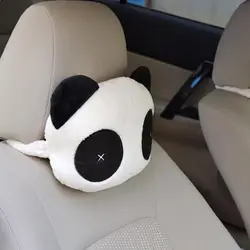 Новый панда плюшевый подголовник авто чехлы для сидений подголовник с рисунком подушка для подголовника с рисунком подушка для