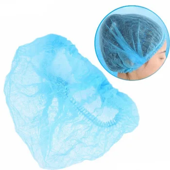 

100pcs Microblading Accesories Permanent Makeup Disposable Hair Net Caps Sterile Hat For Eyebrow Tattooing