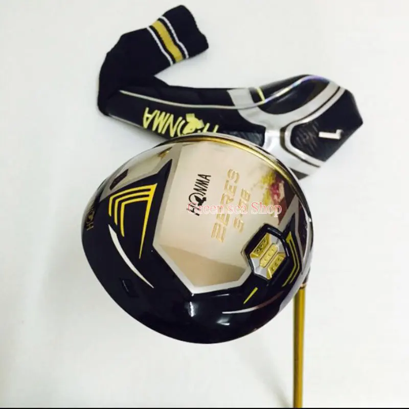 Новые мужские клюшки для гольфа водительские Honma S-06 3 Star Golf driver 9,5 или 10,5 Лофт графитовый Вал R S SR flex driver clubs