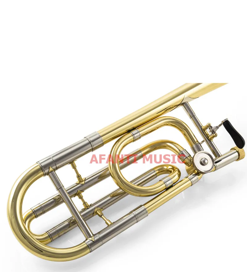 Afanti Tenor Falling Tune B Латунный корпус золотой лак тромбон(ATB-1041