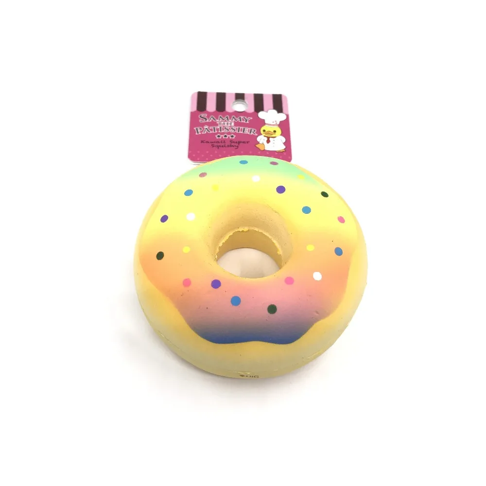 

Original NIC Sammy colorful donut squishy soft and slow rising squishy toys squishy cake bread cafe de n sister brand