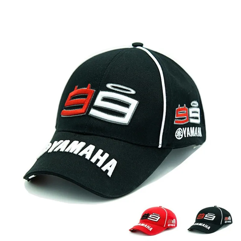 Moto GP 99 Yamaha Motorcycle Racing Cap Embroideried Baseball Caps Motocross Riding Hats F1 Cap