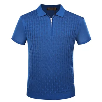 

Billionaire TACE&SHARK T shirt men's 2018 summer new style fashion commerce rhombus pattern fitness male M-5XL free shipping