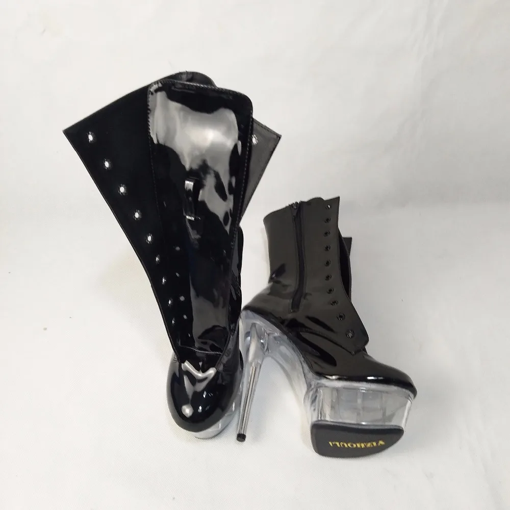 15cm high heels, low-cut boots, women's ankle boots, and the fall Stage shows Dance Shoes
