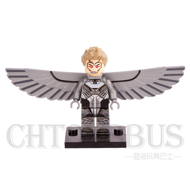 Goedkoop Enkele Verkoop Aartsengel X MEN Apocalypse Professor X MARVEL SUPER HEROES minifig Monteren Model Bouwstenen Kinderen Speelgoed