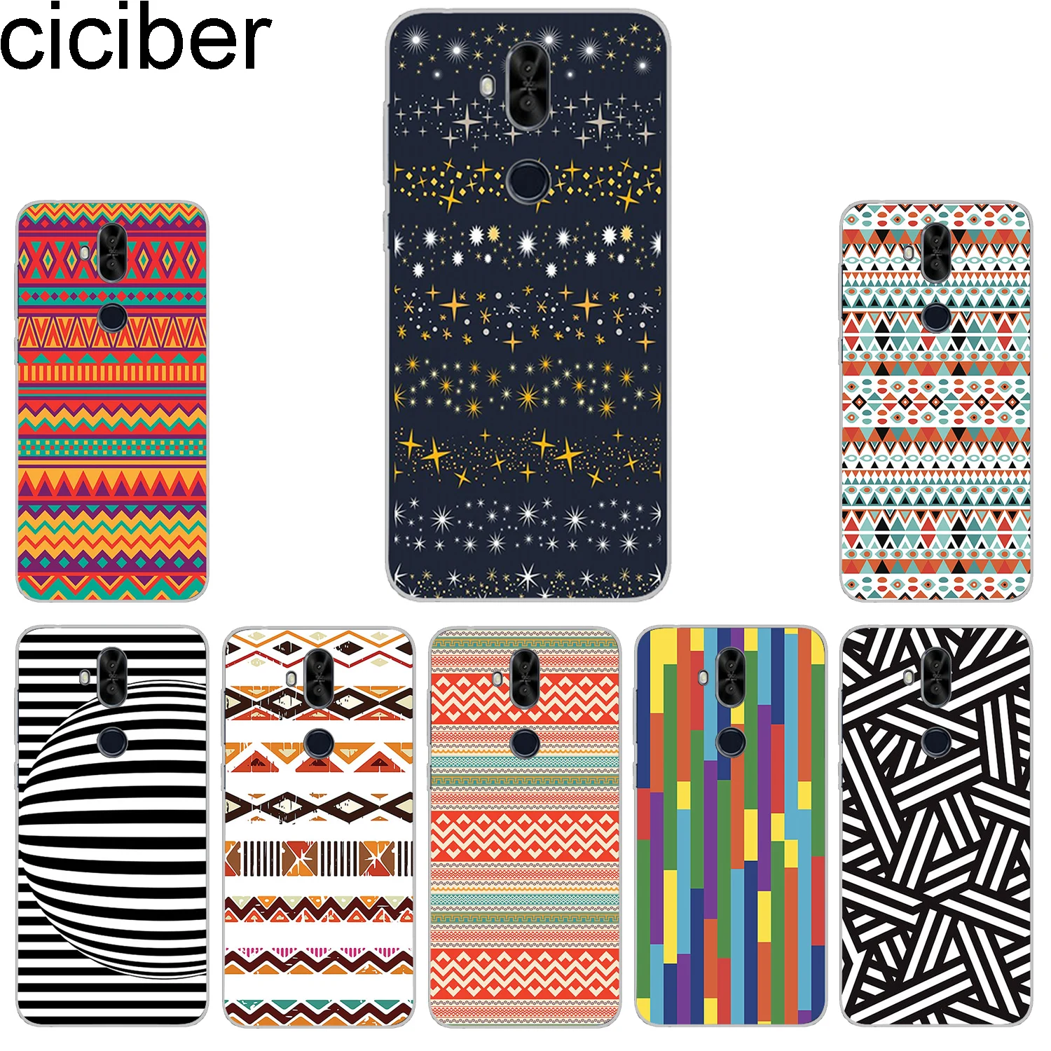 

ciciber Phone Cases For ASUS Zenfone 5 5Z 5Q Lite Max Plus (M1) Case Soft Cover ZE620KL ZS620KL ZC600KL ZB570TL Line pattern