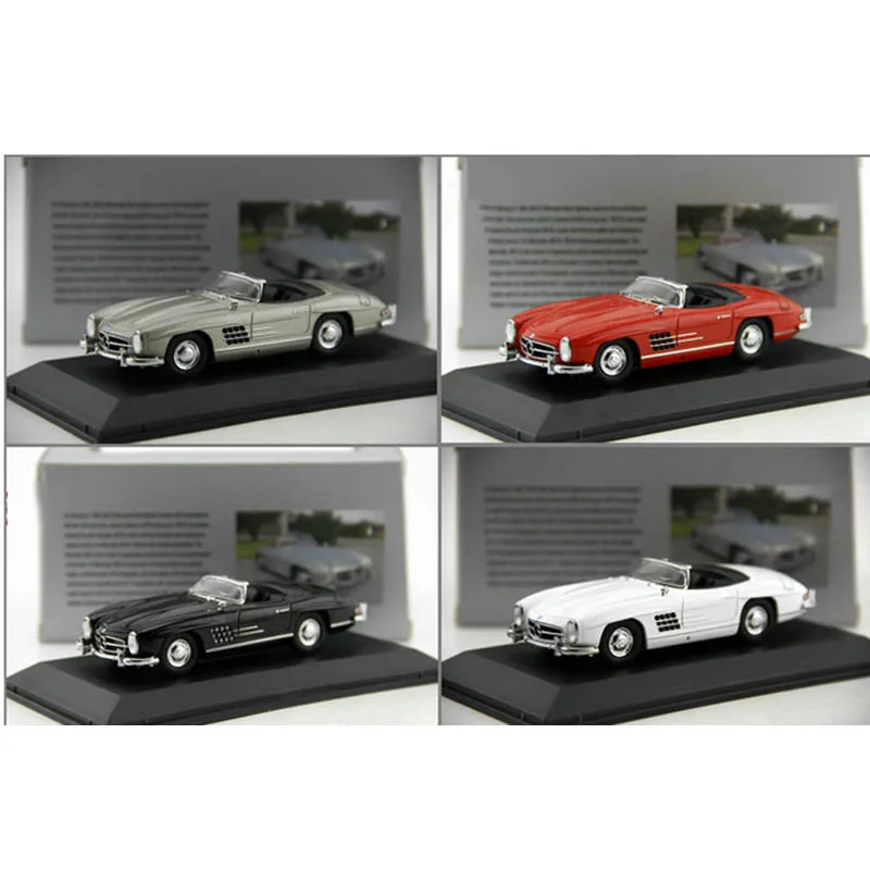 1/43 сплав 300 SL классические автомобили-трансформер Игрушки Diecasts Коллекция спортивных автомобилей модели игрушки для взрослых детей