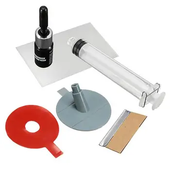 

Car Windshield Windscreen Glass Scratch Chip Crack Set Car Repair Tool DIY