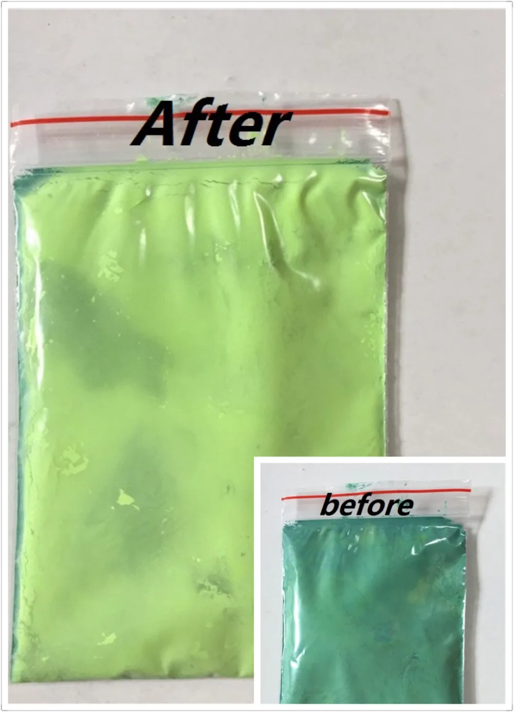 Günstig Thermochromen Pigment Thermische Farbe Ändern Temperatur Pulver Staub Dekorationen Nail art Gradienten Pulver 20 gr beutel