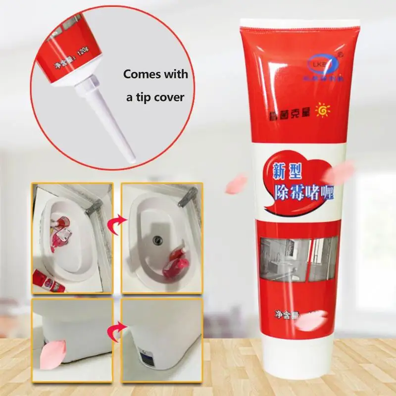 Household Cleaner Chemical Miracle Deep Down Wall Mold Mildew Remover Caulk Gel Mold Remover Gel Contains Chemical Free Wood