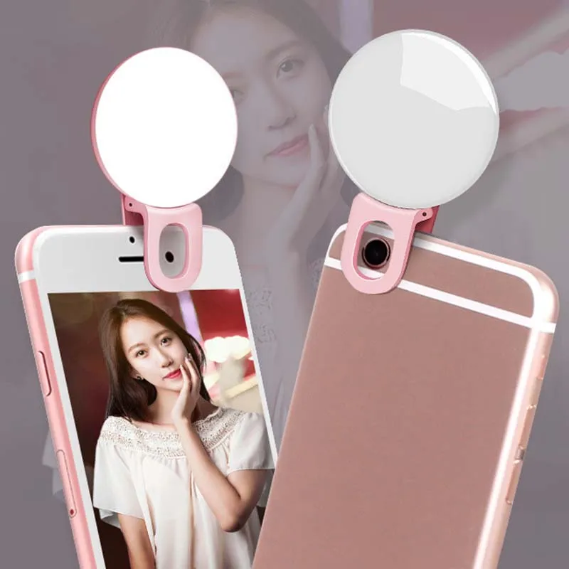 LED Night Mobile Phone Selfie Light Portable Round Ring Clip For iPhone XR XS Max X 8 7 6S 6 Plus For Samsung Galaxy Note 9 8 S9 LED Night Mobile Phone Selfie Light Portable Round Ring Clip For iPhone XR XS Max X 8 7 6S 6 Plus For Samsung Galaxy Note 9 8 S9