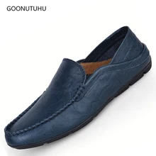 Fashion men's shoes casual genuine leather loafers driving platform shoe man youth breathable slip-on shoes for men big size 12 Fashion men's shoes casual genuine leather loafers driving platform shoe man youth breathable slip-on shoes for men big size 12