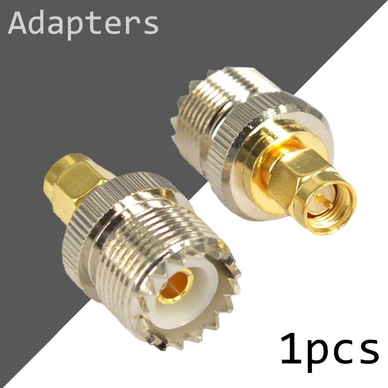 Новинка SL16 Female to SMA Male SO239 UHF коаксиальные соединители адаптер
