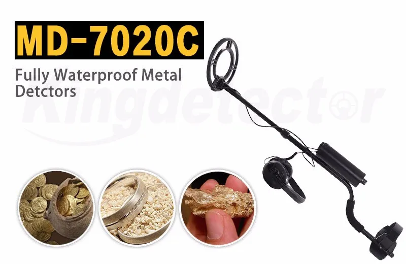 

Factory High Quality Professional Fully Waterproof MD-7020C Metal Detector, Kingdetector Underwater MD-7020 Gold Finder In Sea