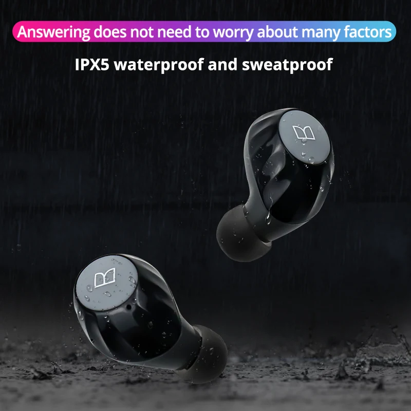 Monster AirLinks TWS наушники-вкладыши Беспроводные Bluetooth 5,0 наушники IPX5 водостойкие многофункциональные кнопки с зарядным устройством
