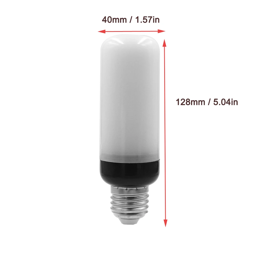ETONTECK E27/E26/E14 Светодиодный светильник AC85-265V светодиодный светильник с эффектом пламени 7 Вт 9 Вт мерцающий светильник