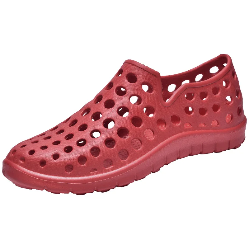 Big Size 38-46 High Quality Croc Men Casual Aqua Clogs 2018 Male Band Sandals Summer Beach Swimming Shoes unisex