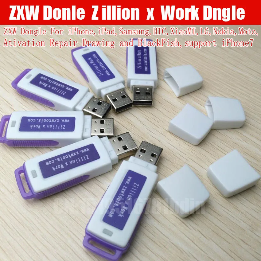 Original ZXW Dongle Zillion X Work With Software Repairing Drawings For Iphone Nokia Samsung HTC And