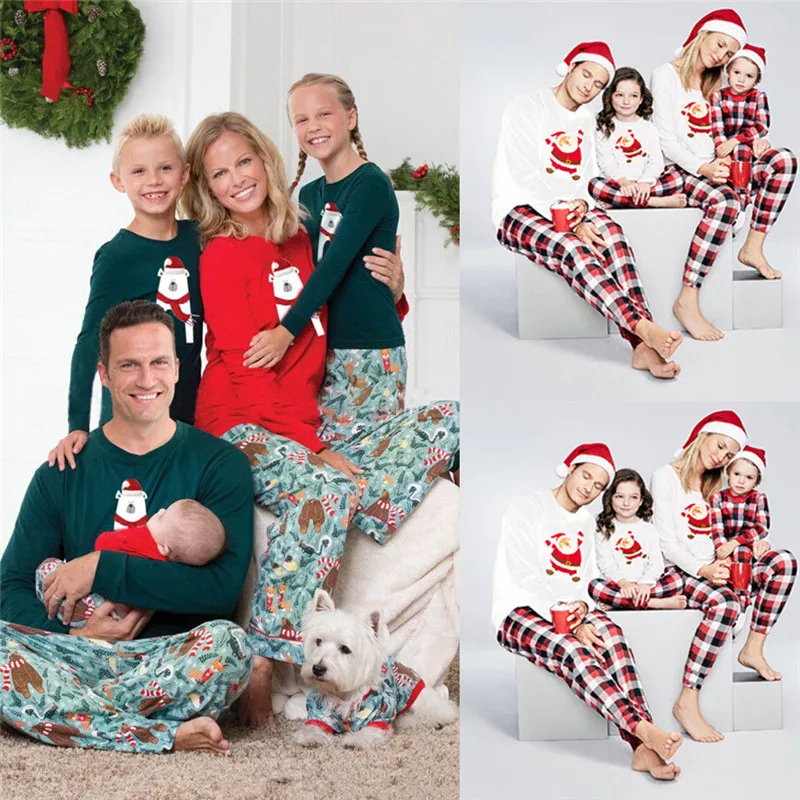 Одинаковые пижамы для всей семьи; Рождественский пижамный комплект для всей семьи; Новое поступление; Лидер продаж; Рождественская одежда для сна для взрослых, женщин, мужчин и детей; одежда для сна