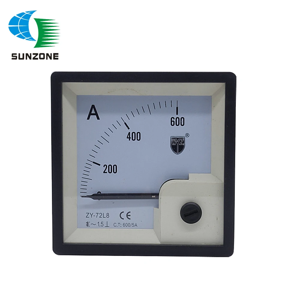 

AC 72 600/5A Analog Ammeter Panel Current Amper Meter Pointer Diagnostic-tool Amperimetro Ampermeter Tester