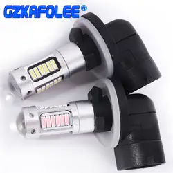 Gzkafolee 880 881 H27 автомобиля светодио дный лампы 30 SMD 4014 чип Авто Туман света для Volkswagen Audi hyundai Kia Buick