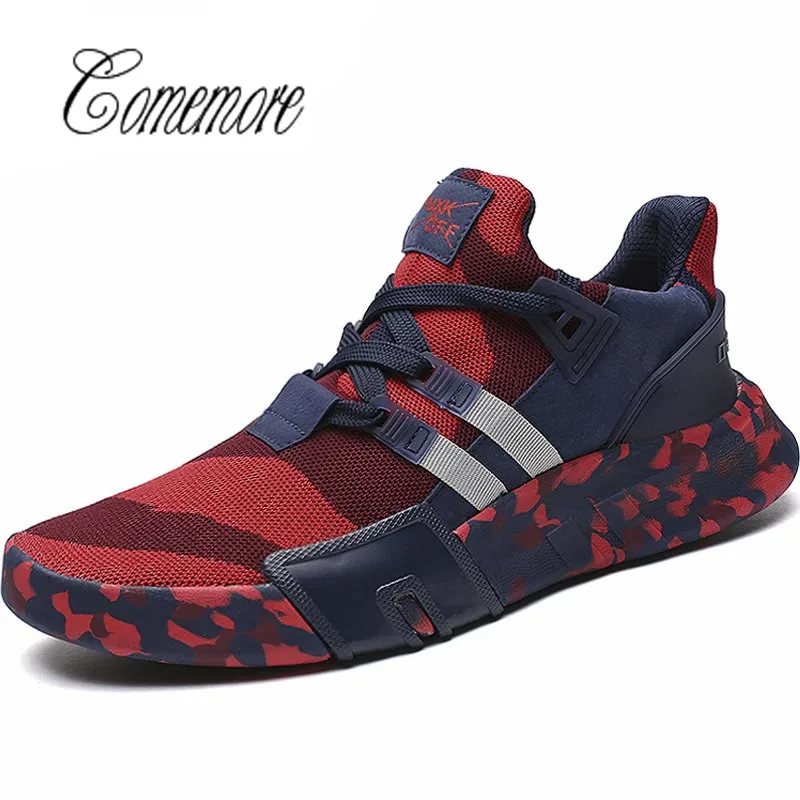 

Comemore Summer Man Sneakers Mens Running Shoes Sports Men Shoes Sport Large Size Gym Shoes Men Red Trainer Tennis Walk