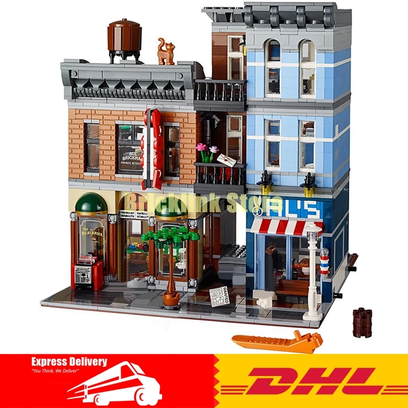

Lepin 15011 2262pcs Series The Detective's Office Set Avengers Set Assemble Educational Building Blocks Toys 10197