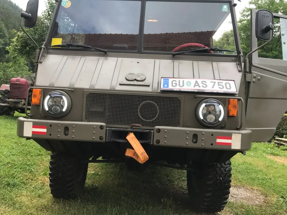 2 шт. черный 7 дюймов круглый H/низкая lm светодиодный фар для Lada 4x4 городская Нива для Jeep Wrangler JK Land rover defender ВАЗ 2101