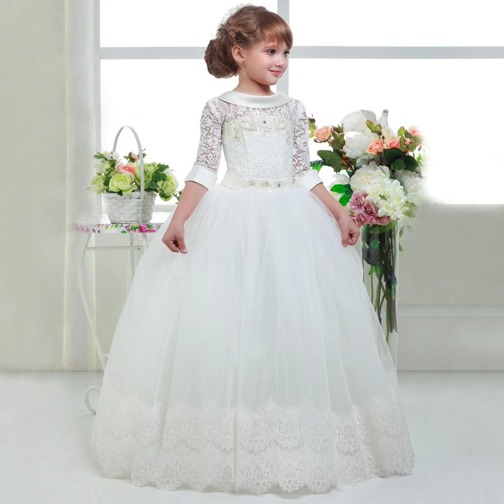 Elegant-First-Communion-Dresses-for-Girls-Kids-White-Graduation-Dresses-Princess-Holy-Communion-Dresses-2017