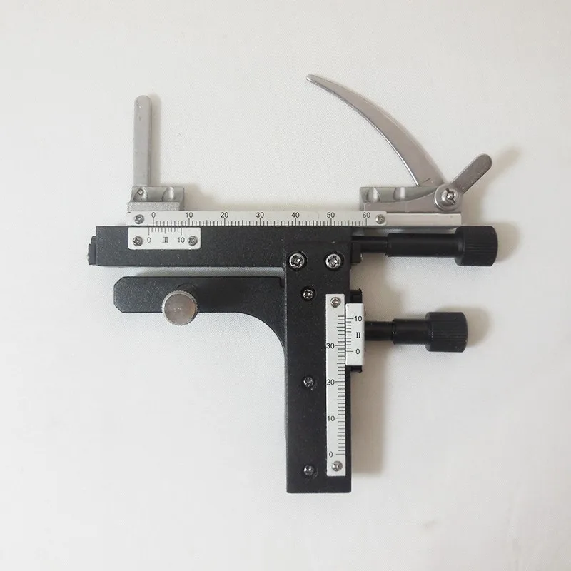 Attachable Mechanical Stage Microscope Moveable Stage with Scale