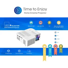

UC28A+ Home Projector Mini Miniature Portable 1080P HD Projection Mini LED Projector For Home Theater Entertainment US Plug