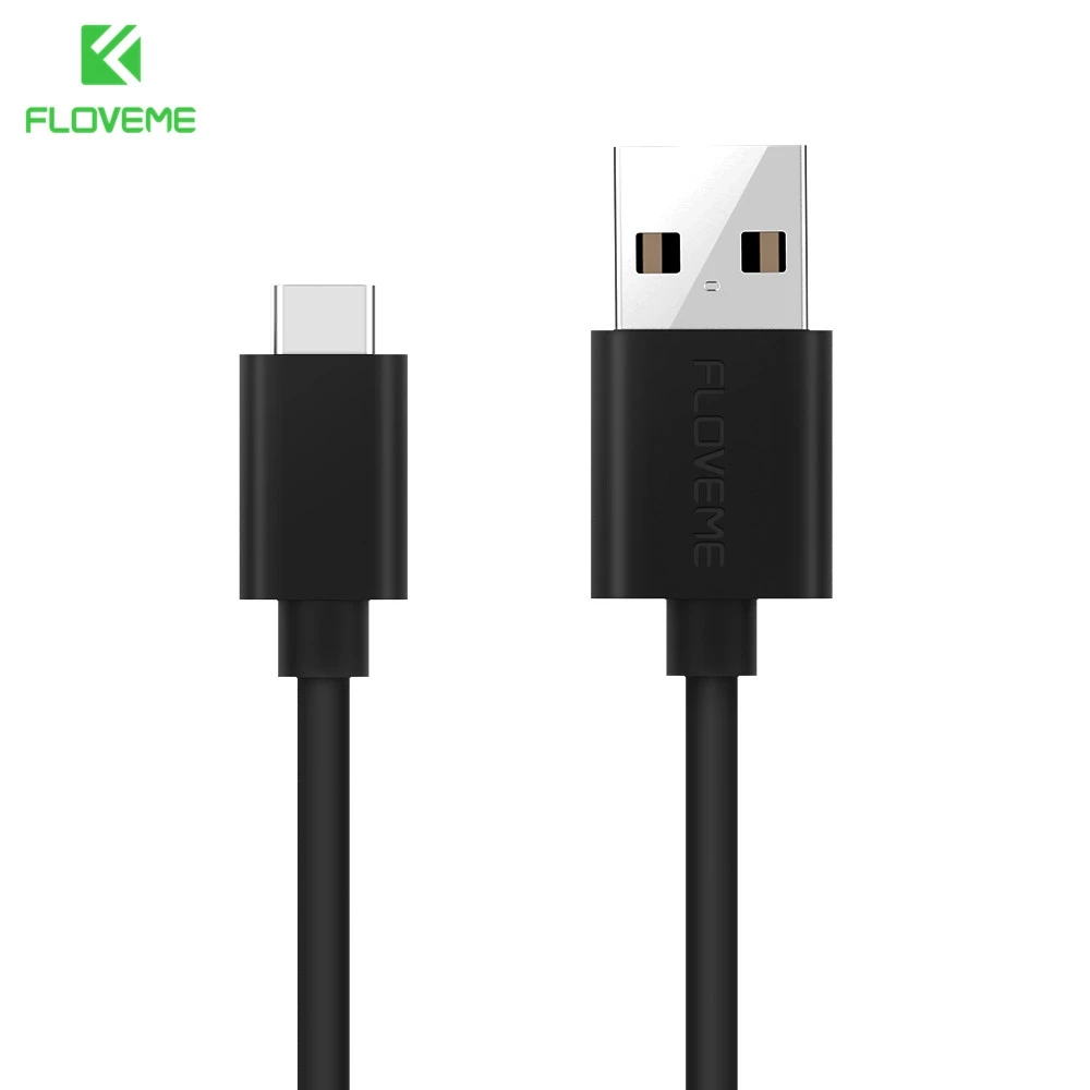 

FLOVEME Type C USB Cable For Samsung S8 S9 Plus 2A Fast Charging Charger Phone Cables For Android Device Microusb Data Lines