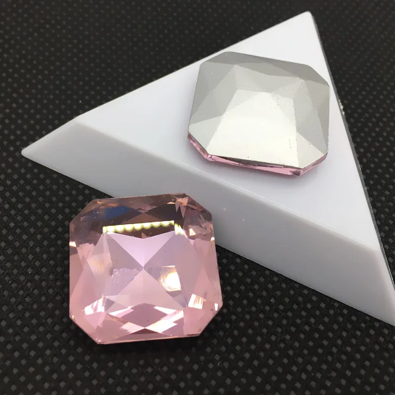 All-Colors-Sizes-10-23mm-Pointed-Back-Square-Octagon-Glass-Crystal-Fancy-Stone-Crystal-AB-Red (1)